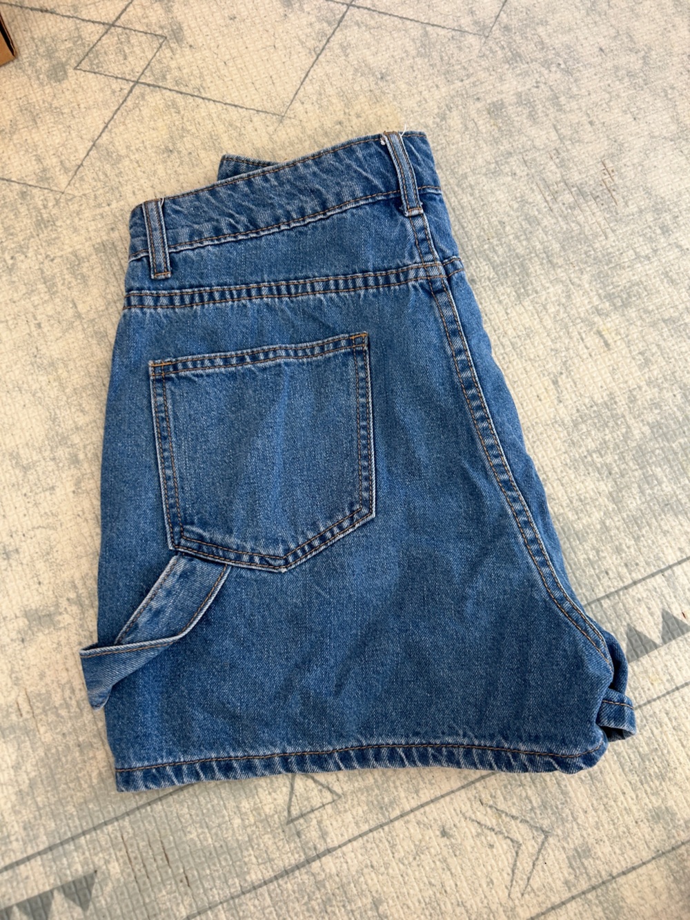 GOGO Women's Blue Denim Jean Shorts